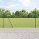 Vidaxl afrasteringspaal grijs 10 x 1,4 m (60 x 60 mm gaas)