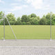 Vidaxl hek met paal zilver 1,6 x 10 m staal