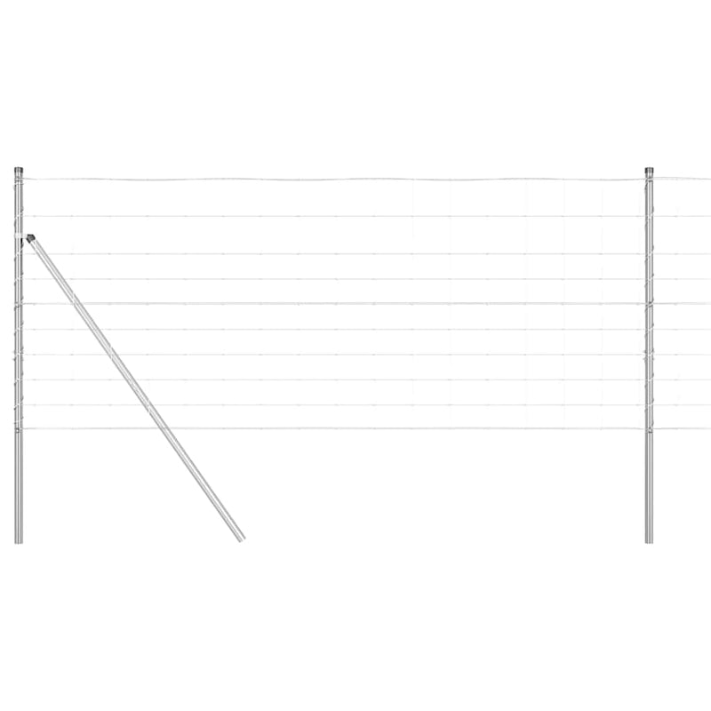 Load image into Gallery viewer, Vidaxl afrasteringspaal gegalvaniseerd 25 x 1 m staal
