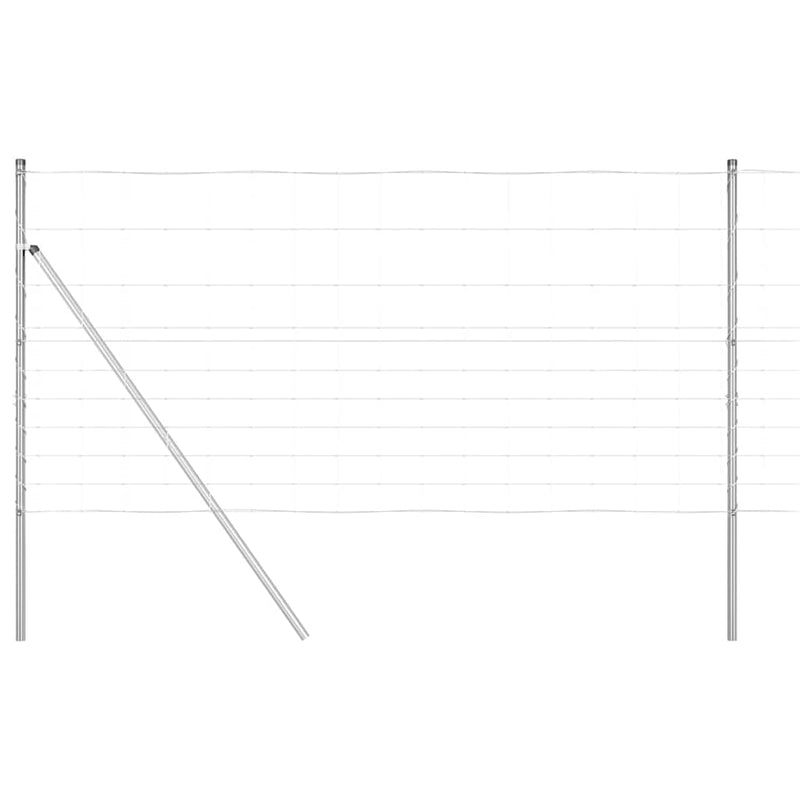 Load image into Gallery viewer, Vidaxl afrasteringspaal gegalvaniseerd 25 x 1,2 m staal
