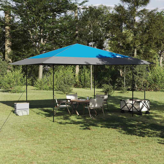 Vidaxl luifeltent blauw 395 x 395 x 251 cm stof