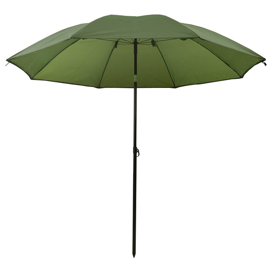 Vidaxl vis paraplu geel leger 300 x 240 cm oxford polyester