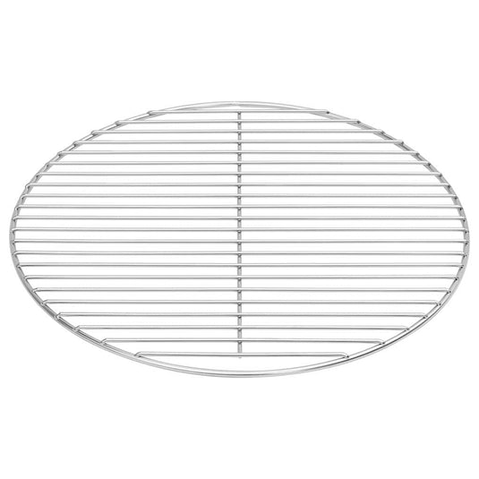 Vidaxl barbecuerooster zilver 43 x 43 cm roestvrij staal
