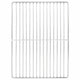 Vidaxl grillrooster zilver 40 x 30 cm roestvrij staal