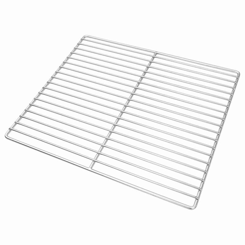 Load image into Gallery viewer, Vidaxl grillrooster zilver 40 x 35 cm roestvrij staal
