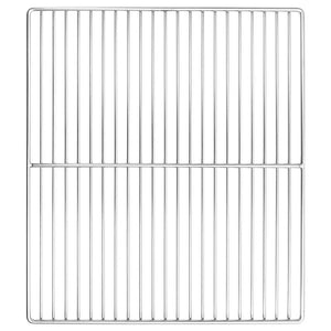 Vidaxl grillrooster zilver 45 x 40 cm roestvrij staal