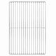 Vidaxl grillrooster zilver 47 x 32,5 cm roestvrij staal