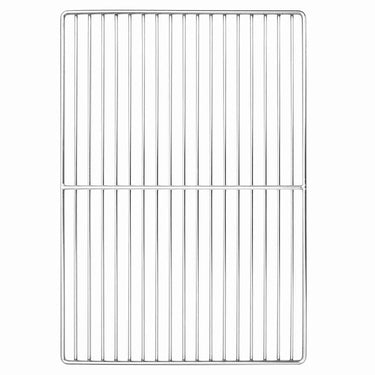 Vidaxl grillrooster zilver 47 x 32,5 cm roestvrij staal