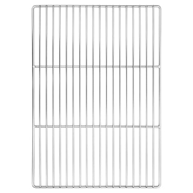 Vidaxl grillrooster zilver 50 x 35 cm roestvrij staal
