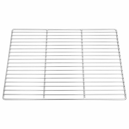 Vidaxl grillrooster zilver 50 x 35 cm roestvrij staal