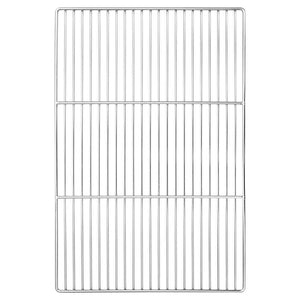 Vidaxl grillrooster zilver 60 x 40 cm roestvrij staal