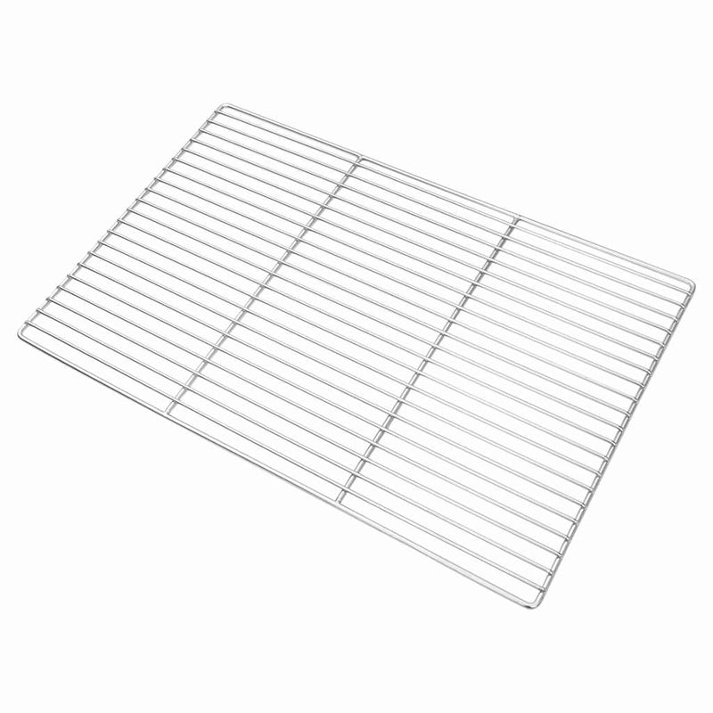 Load image into Gallery viewer, Vidaxl grillrooster zilver 60 x 40 cm roestvrij staal
