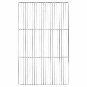 Vidaxl grillrooster zilver 67 x 40 cm roestvrij staal