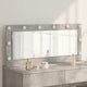 Vidaxl schmink spiegel rechthoekig beton grijs 100 x 45 x 18 cm