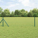 Vidaxl afrasteringspaal groen 10 x 1,4 m (50 mm gaas) staal en pvc