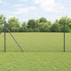 Vidaxl zeshoekig gaashek met grondbevestiging 25 x 1,2 m grijs mesh