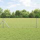 Vidaxl zeshoekig gaashek met grondbevestiging 10 x 0,6 m zilver mesh