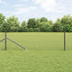 Vidaxl afrasteringspaal grijs 10 x 0,4 m (13 mm gaas) staal en pvc