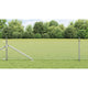Vidaxl afrasteringspaal zilver 25 x 0,5 m (13 mm gaas) staal