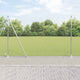 Vidaxl afrasteringspaal zilver 10 x 1,4 m (25 mm gaas) staal