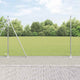 Vidaxl afrasteringspaal zilver 10 x 1,6 m (36 mm gaas) staal