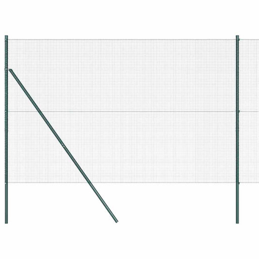 Vidaxl afrasteringspaal groen 10 x 1,6 m (16 x 16 mm gaas)