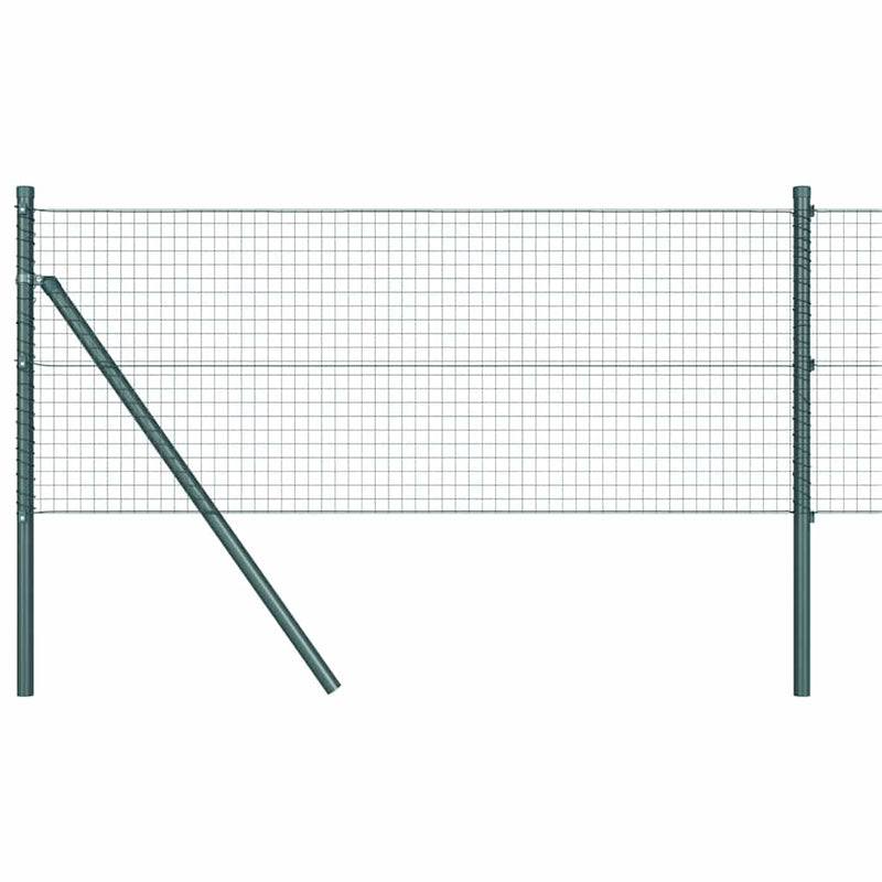 Load image into Gallery viewer, Vidaxl afrasteringspaal groen 25 x 0,4 m (25 x 25 mm gaas)
