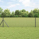Vidaxl afrasteringspaal grijs 10 x 0,4 m (12 x 12 mm gaas)