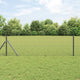 Vidaxl afrasteringspaal grijs 10 x 0,4 m (25 x 25 mm gaas)