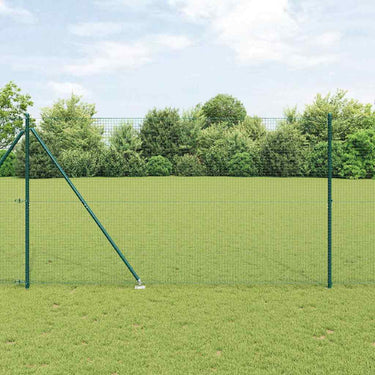 Vidaxl afrasteringspaal groen 10 x 1,6 m (25 x 25 mm gaas)