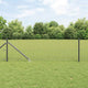 Vidaxl afrasteringspaal grijs 10 x 0,4 m (25 x 25 mm gaas)