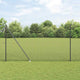 Vidaxl gelast draadhek met grondpennen 10 x 1,6 m pvc-gecoate staal