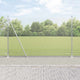 Vidaxl afrasteringspaal zilver 10 x 1,6 m (12 x 12 mm gaas) staal