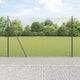 Vidaxl afrasteringspaal grijs 10 x 1,5 m (16 x 16 mm gaas)