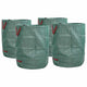 Vidaxl tuinafvalzakken 4 pcs groen 66 x 66 x 83,5 cm polypropyleen