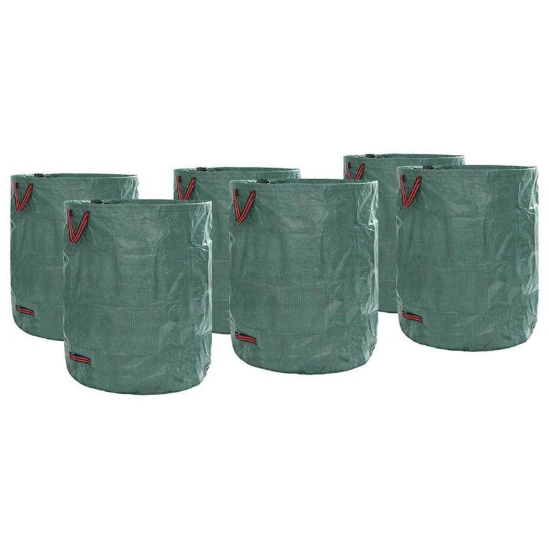 Load image into Gallery viewer, Vidaxl tuinafvalzakken 12 pcs groen 79 x 79 x 99,5 cm polypropyleen
