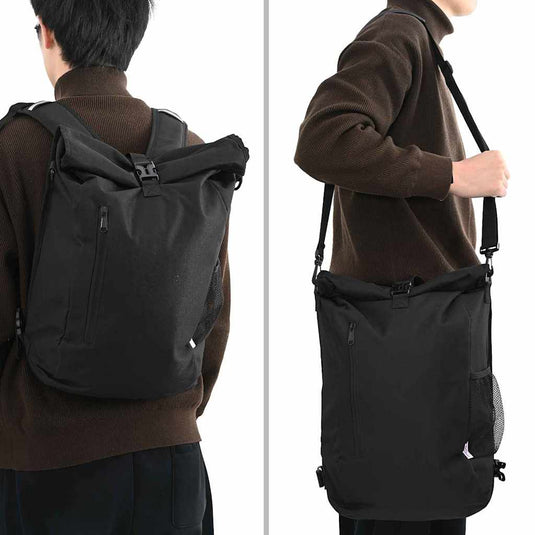 Vidaxl fietstas zwart 31 x 13 x 58 cm polyester