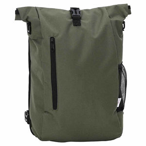 Vidaxl fietstas olijfgroen 31 x 13 x 58 cm polyester