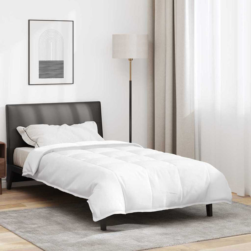 Load image into Gallery viewer, Vidaxl 2-in-1 dekbed wit 135 x 200 cm veren
