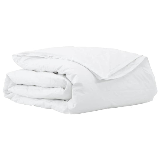 Vidaxl 2-in-1 dekbed wit 200 x 200 cm veren