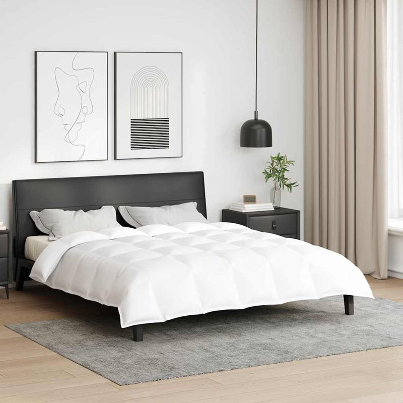 Load image into Gallery viewer, Vidaxl 2-in-1 dekbed wit 200 x 220 cm veren
