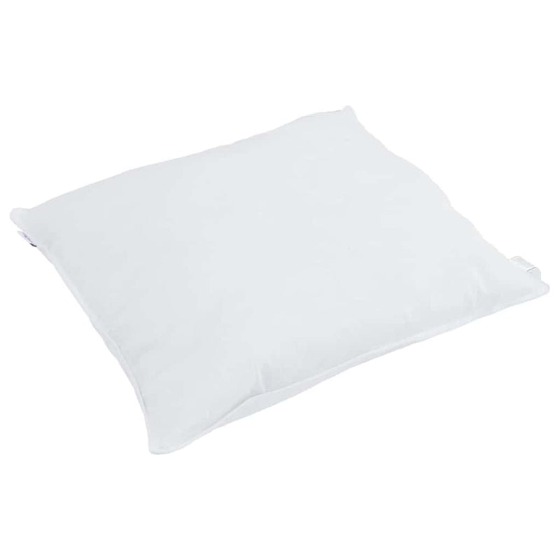 Load image into Gallery viewer, Vidaxl hoofdkussen met kussen wit 50 x 50 cm veren
