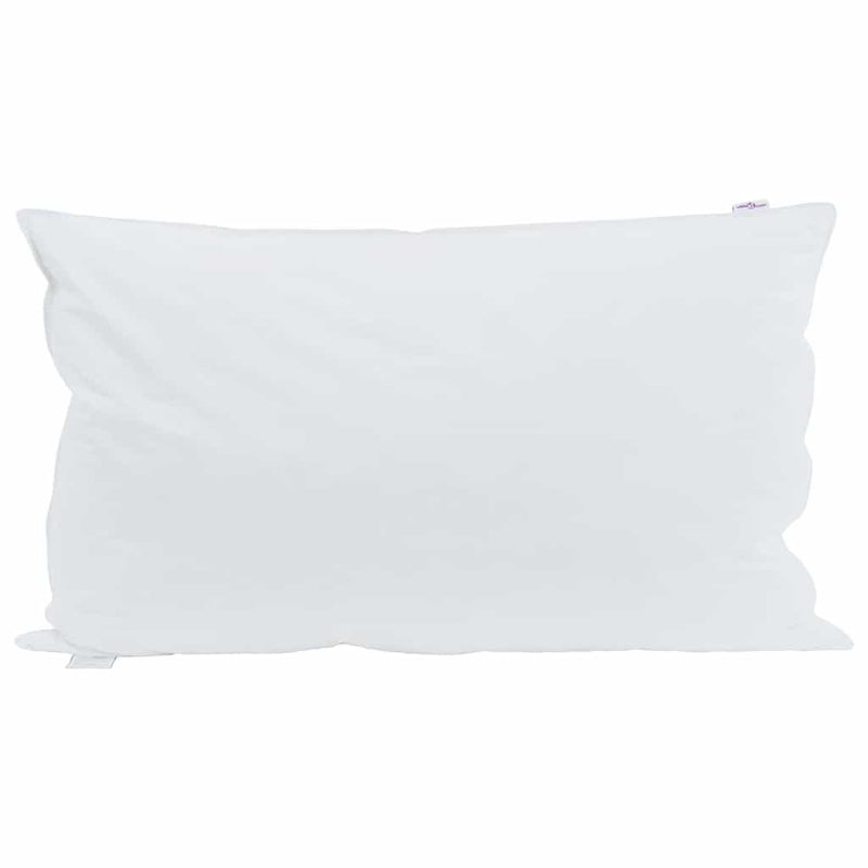 Load image into Gallery viewer, Vidaxl hoofdkussen met kussen 2 pcs wit 40 x 80 cm veren
