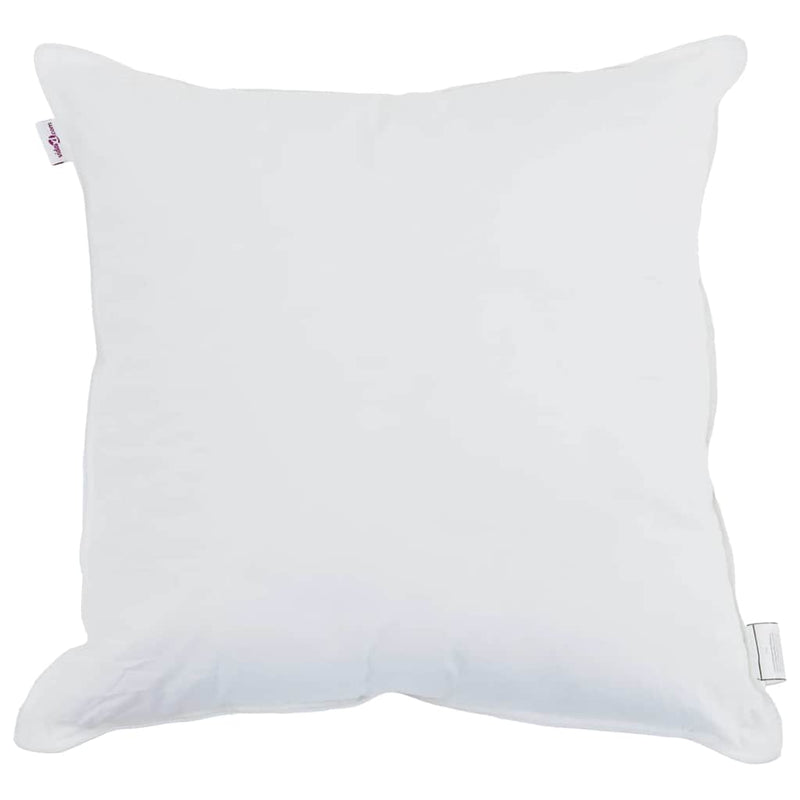 Load image into Gallery viewer, Vidaxl hoofdkussen met kussen wit 50 x 50 cm katoen
