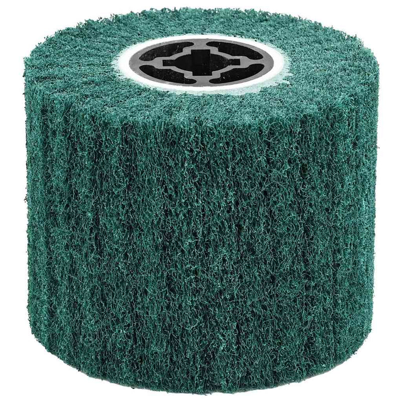 Load image into Gallery viewer, Vidaxl schuurrollen 3 pcs groen 12 x 12 x 10 cm synthetische vezel
