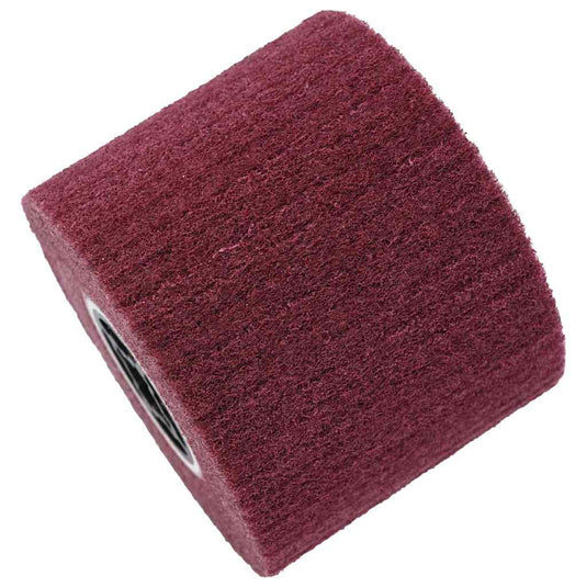 Vidaxl schuurrollen 3 st rood 12 x 12 x 10 cm synthetische vezel