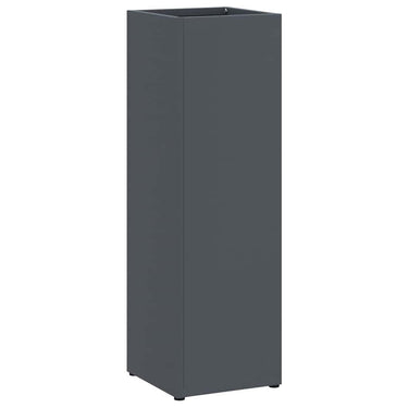 Vidaxl paraplu standaard antraciet 15,5 x 15,5 x 49 cm metaal