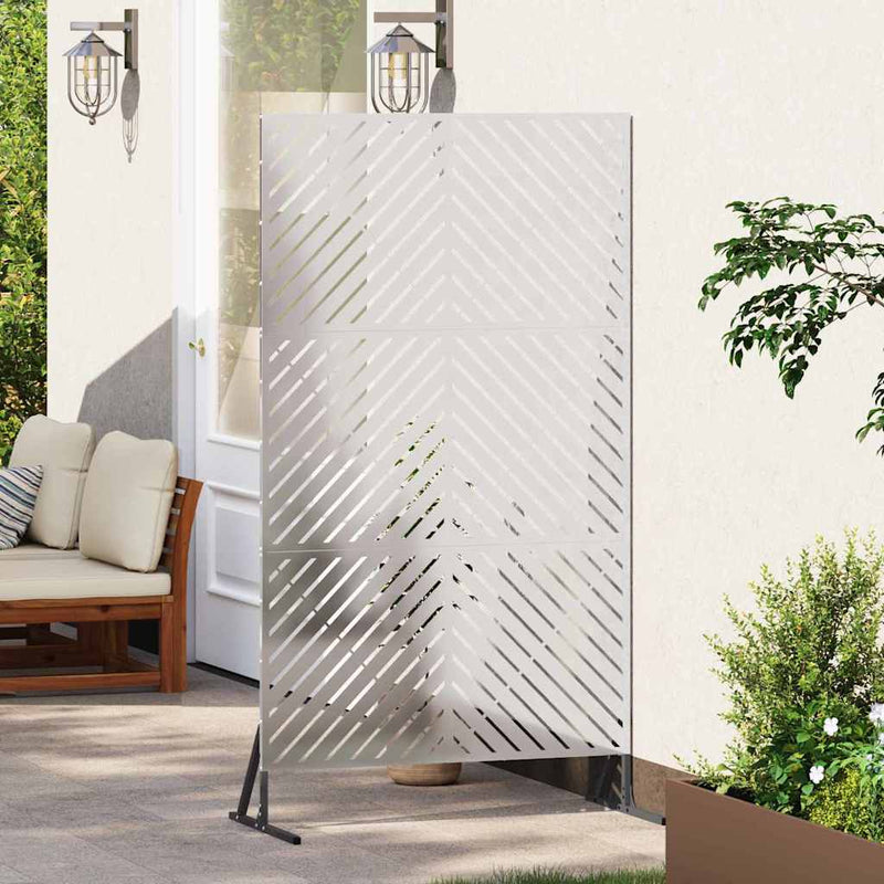 Load image into Gallery viewer, Vidaxl privacyscherm grijs 100 x 50 x 180 cm staal
