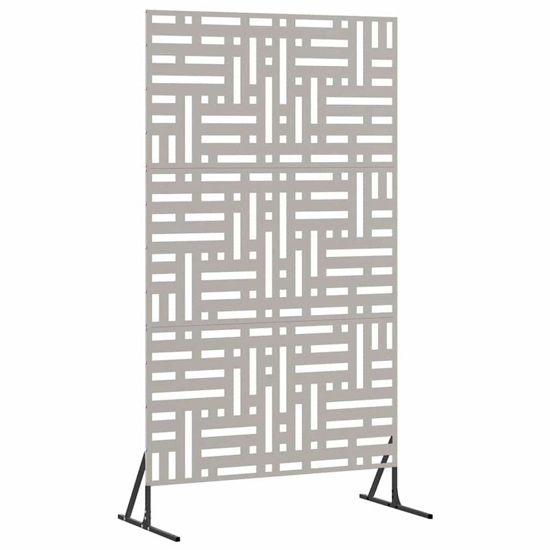 Load image into Gallery viewer, Vidaxl privacyscherm grijs 100 x 50 x 180 cm cortenstaal
