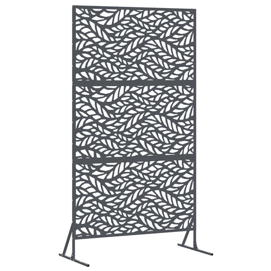 Vidaxl privacyscherm antraciet 100 x 50 x 180 cm staal